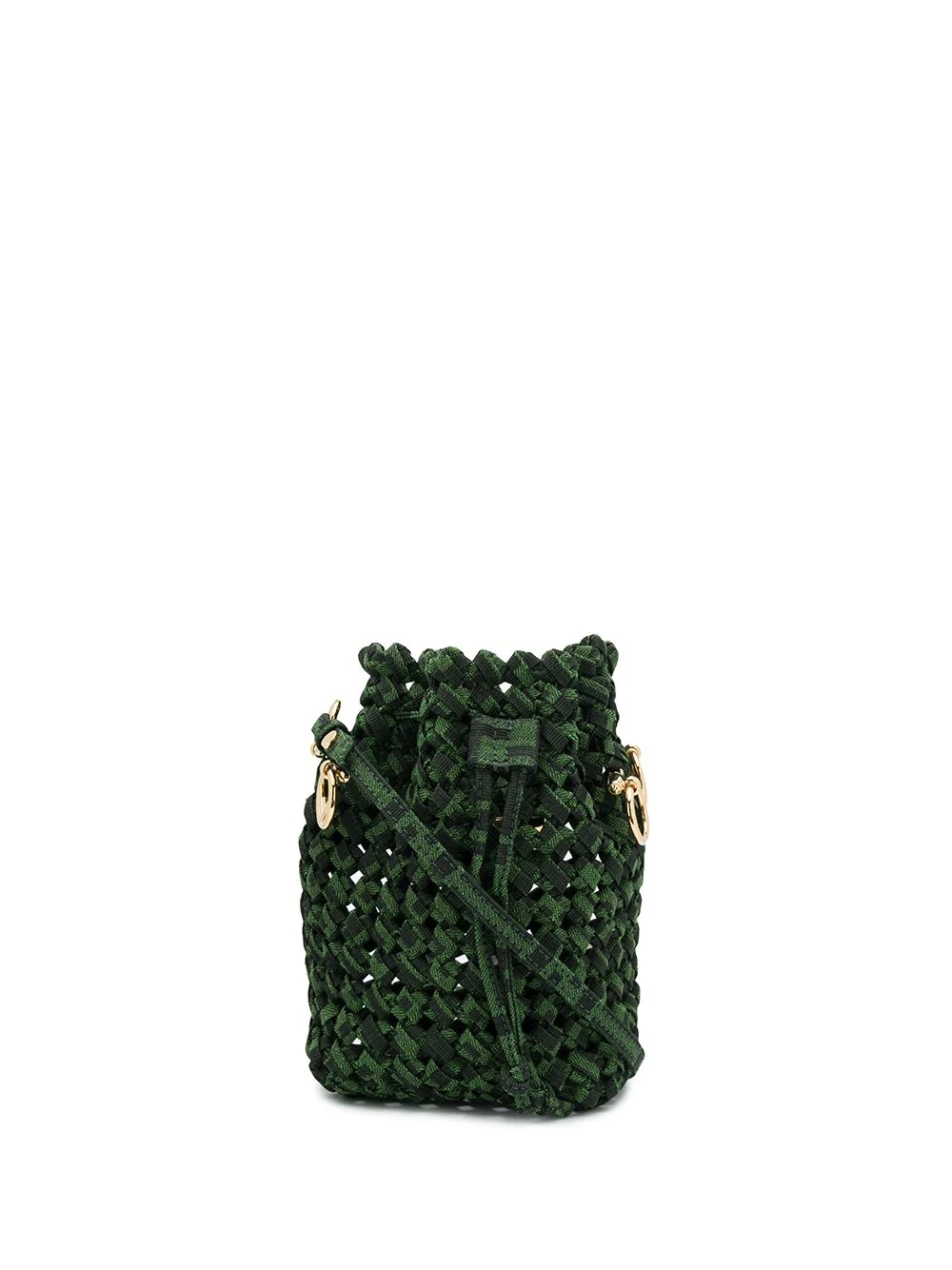 mini Mon Tresor woven bag - 1