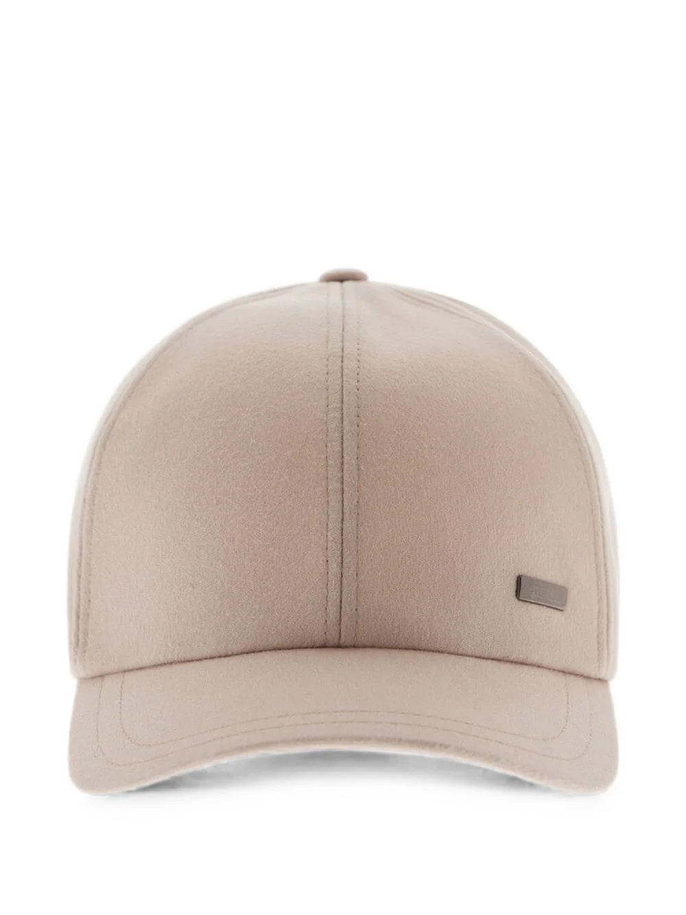 logo-plaque baseball cap - 1