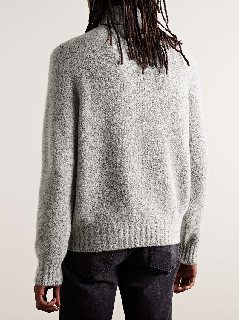 Cashmere and Silk-Blend Rollneck Sweater 4