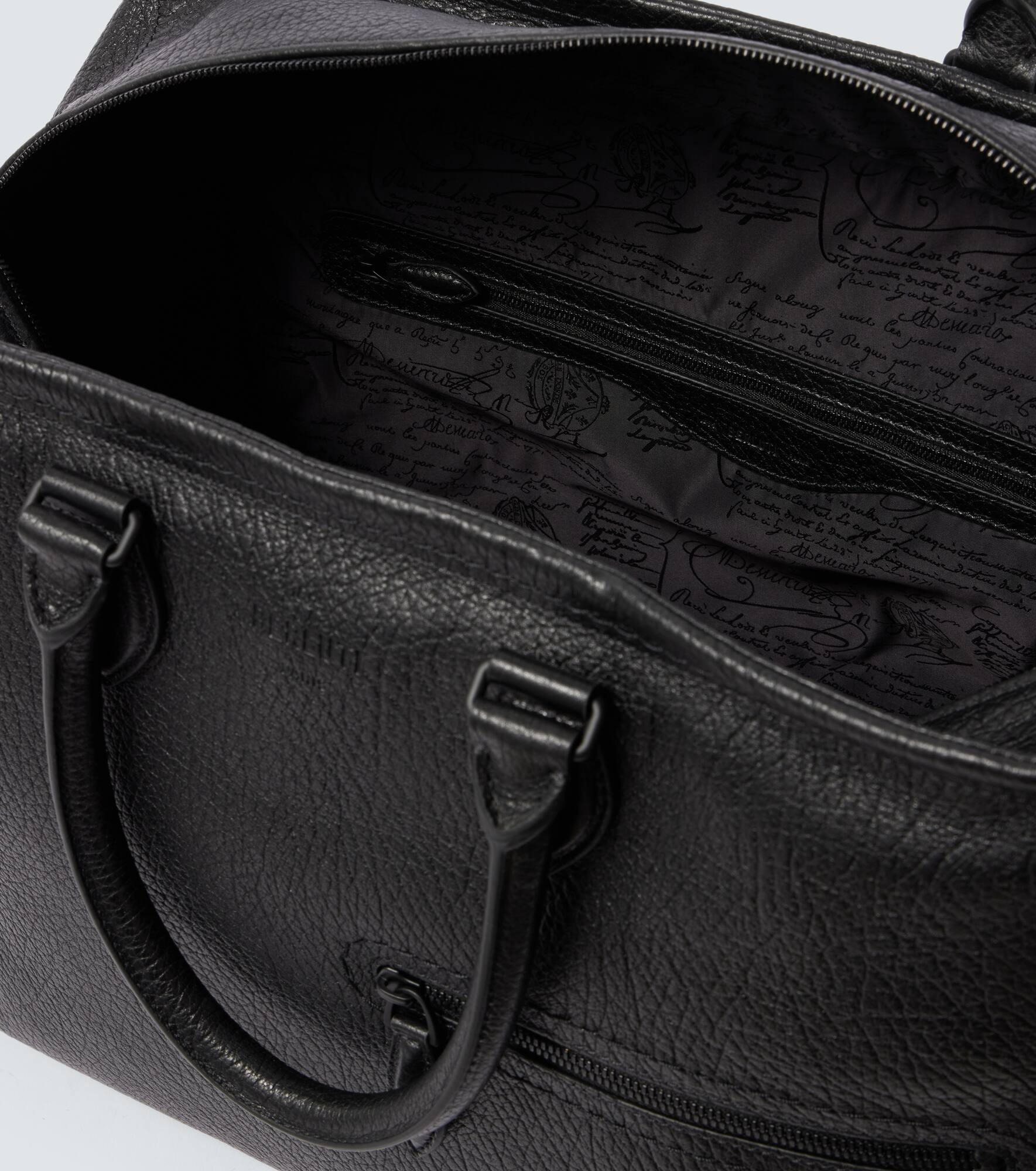 Overnight leather briefcase - 4