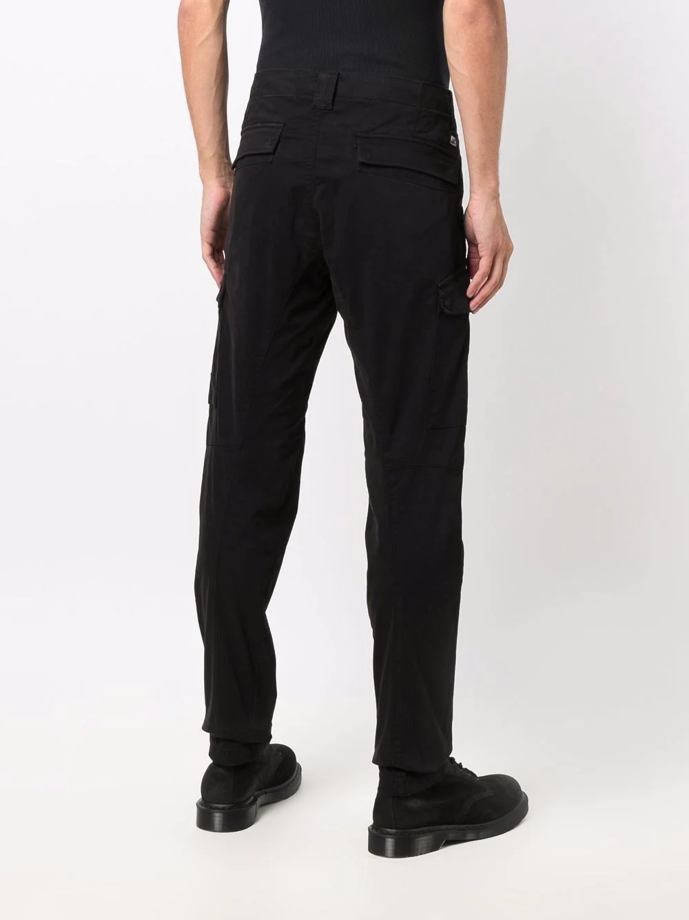 lens detail cargo trousers - 4