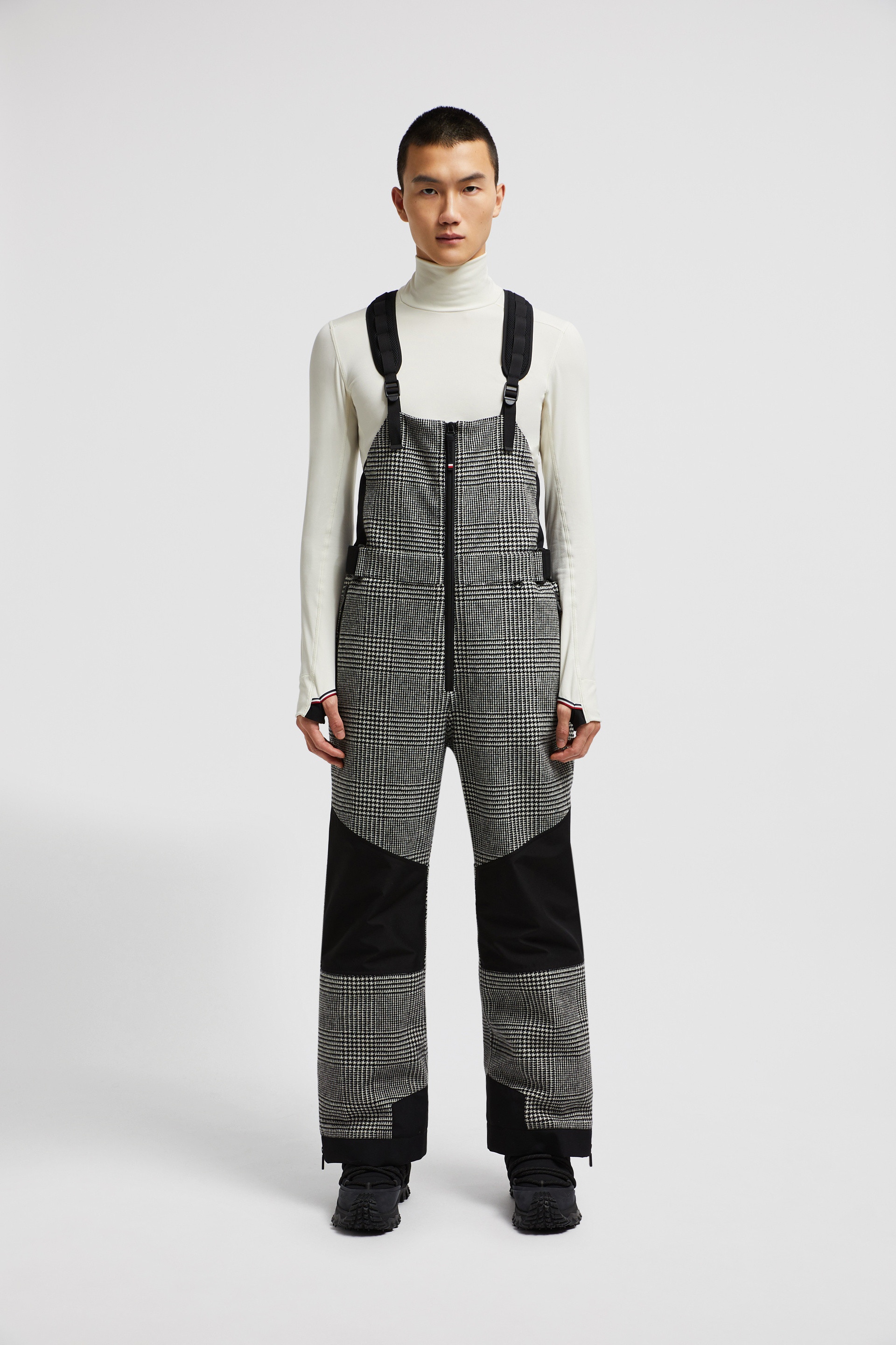 Padded Technical Wool Ski Bib - 2