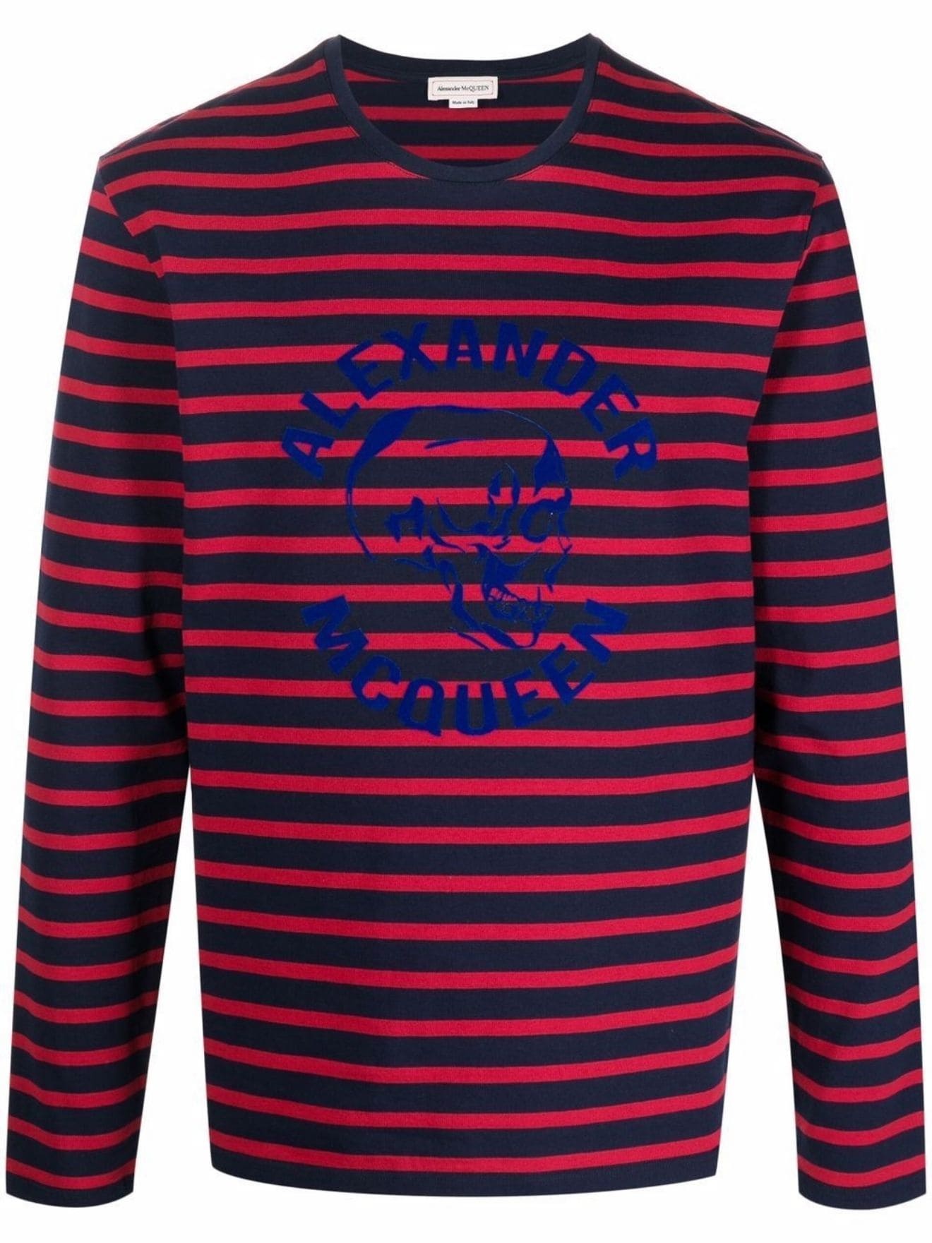 striped long sleeve T-shirt - 1