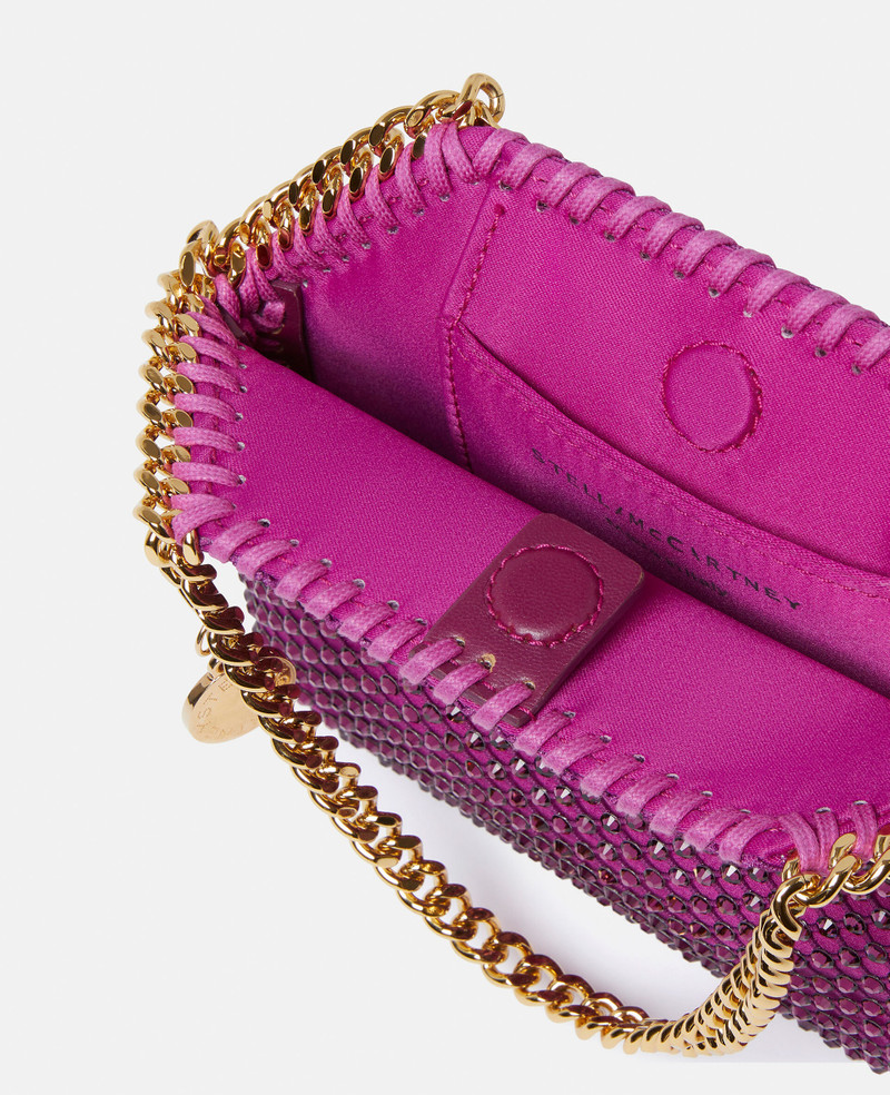 Stella McCartney Falabella Crystal Mesh Mini Tote Bag outlook