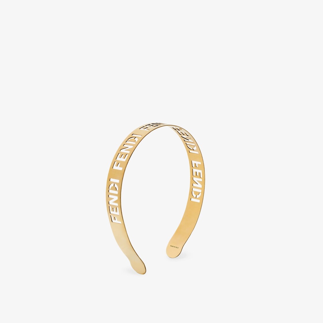 Gold-colored hair band - 1