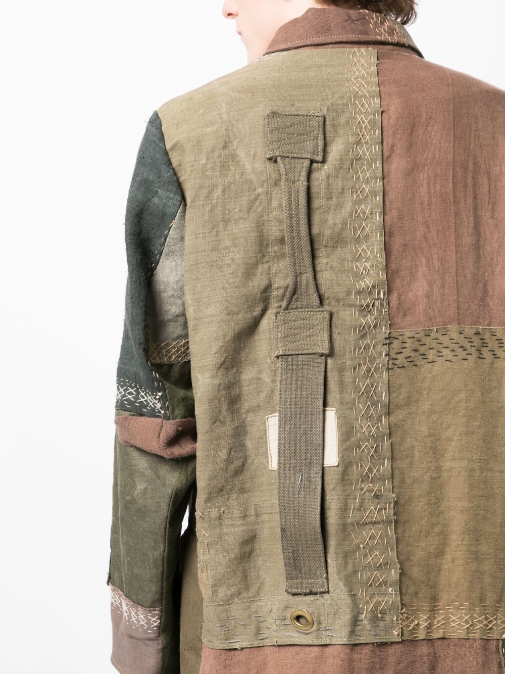 CEDRIC COTTON SINGLE-BREASTED COAT - 2