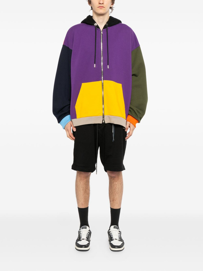 mastermind JAPAN colour-block hoodie outlook