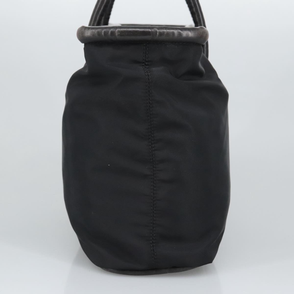 CELINE Tote Bag Nylon Black Gold - 4
