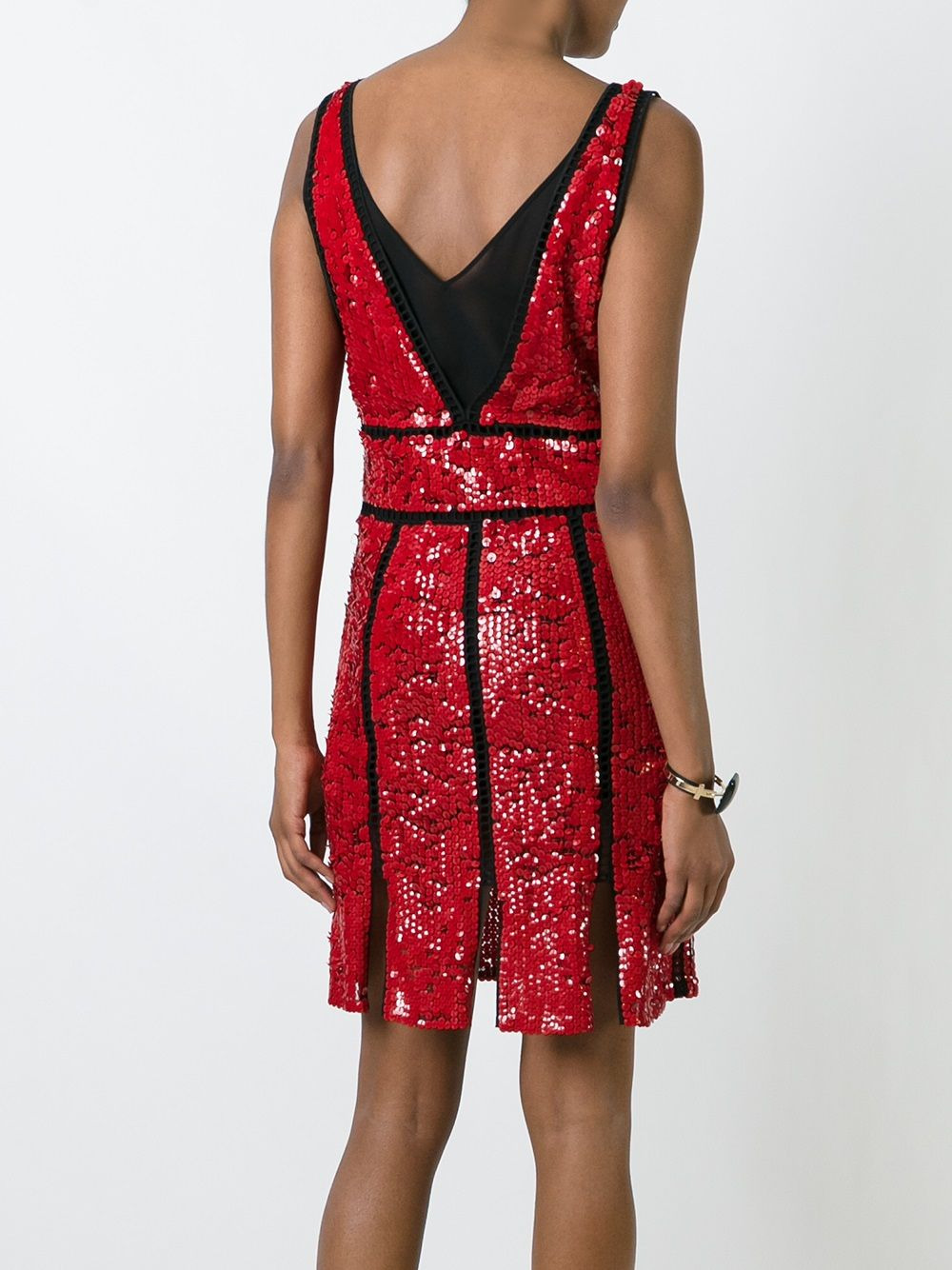 sequin embellished dress - 3