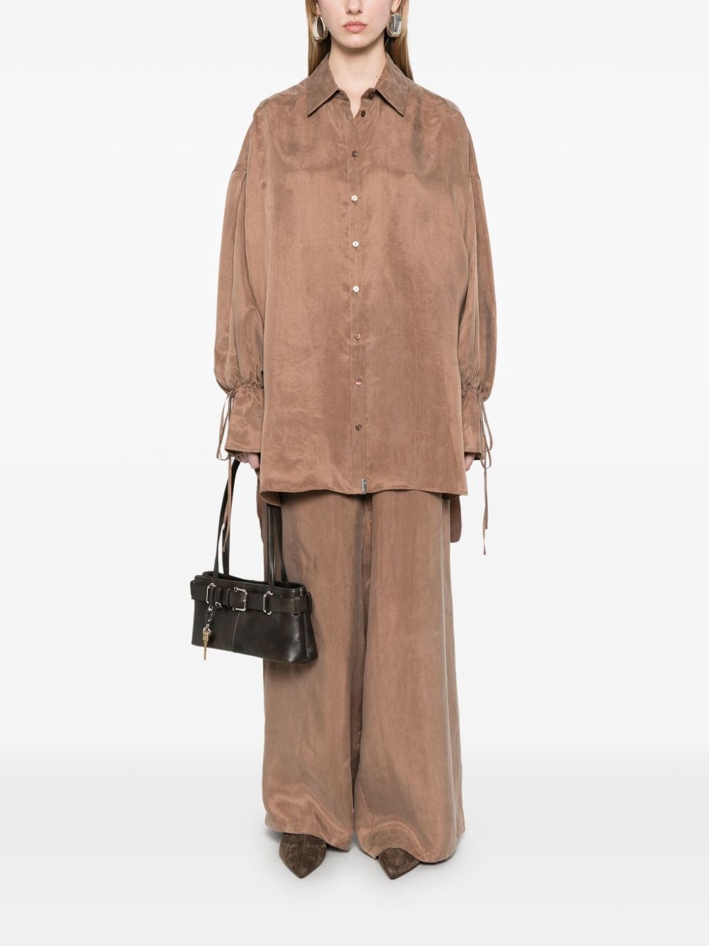 gabardine shirt - 2