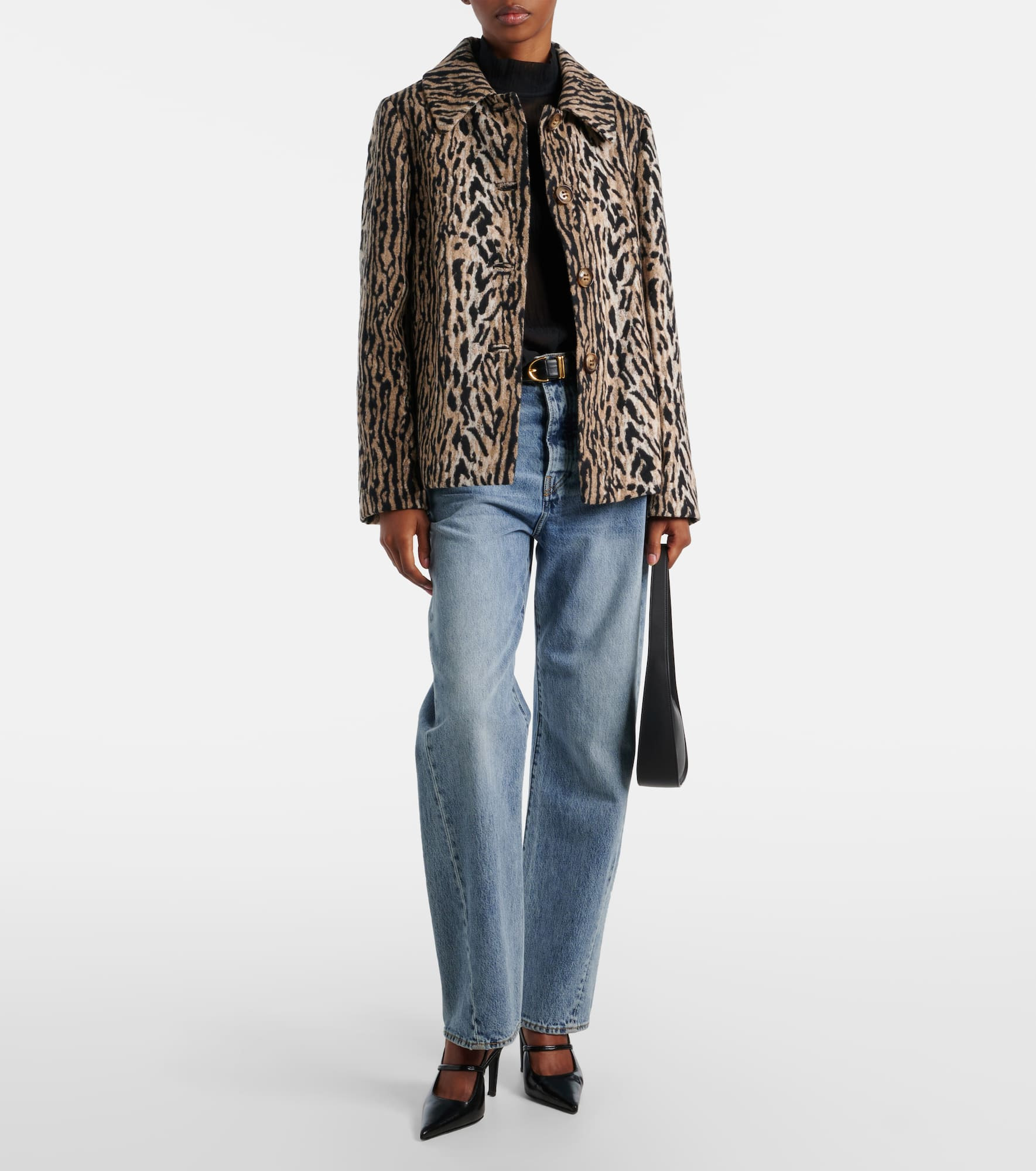 Leila leopard-print jacket - 2