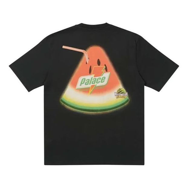 PALACE Sugar T-Shirt Logo Short Sleeve Unisex Black P20TS027 - 1