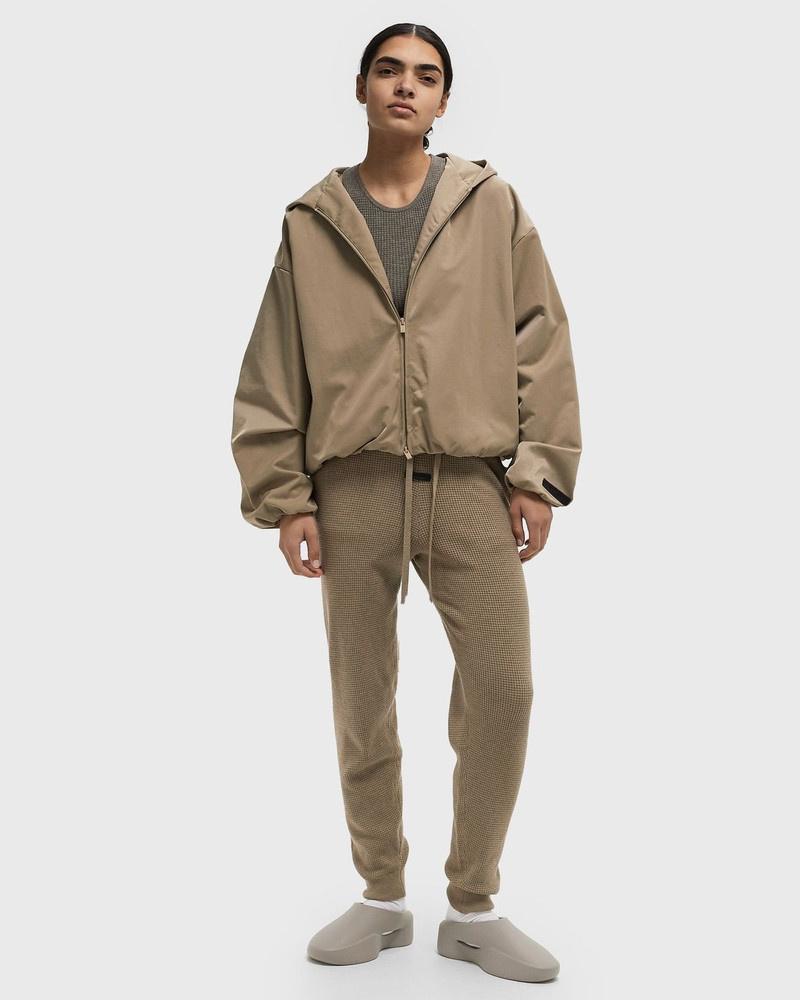 ESSENTIALS WAFFLE FITTED SWEATPANT outlook