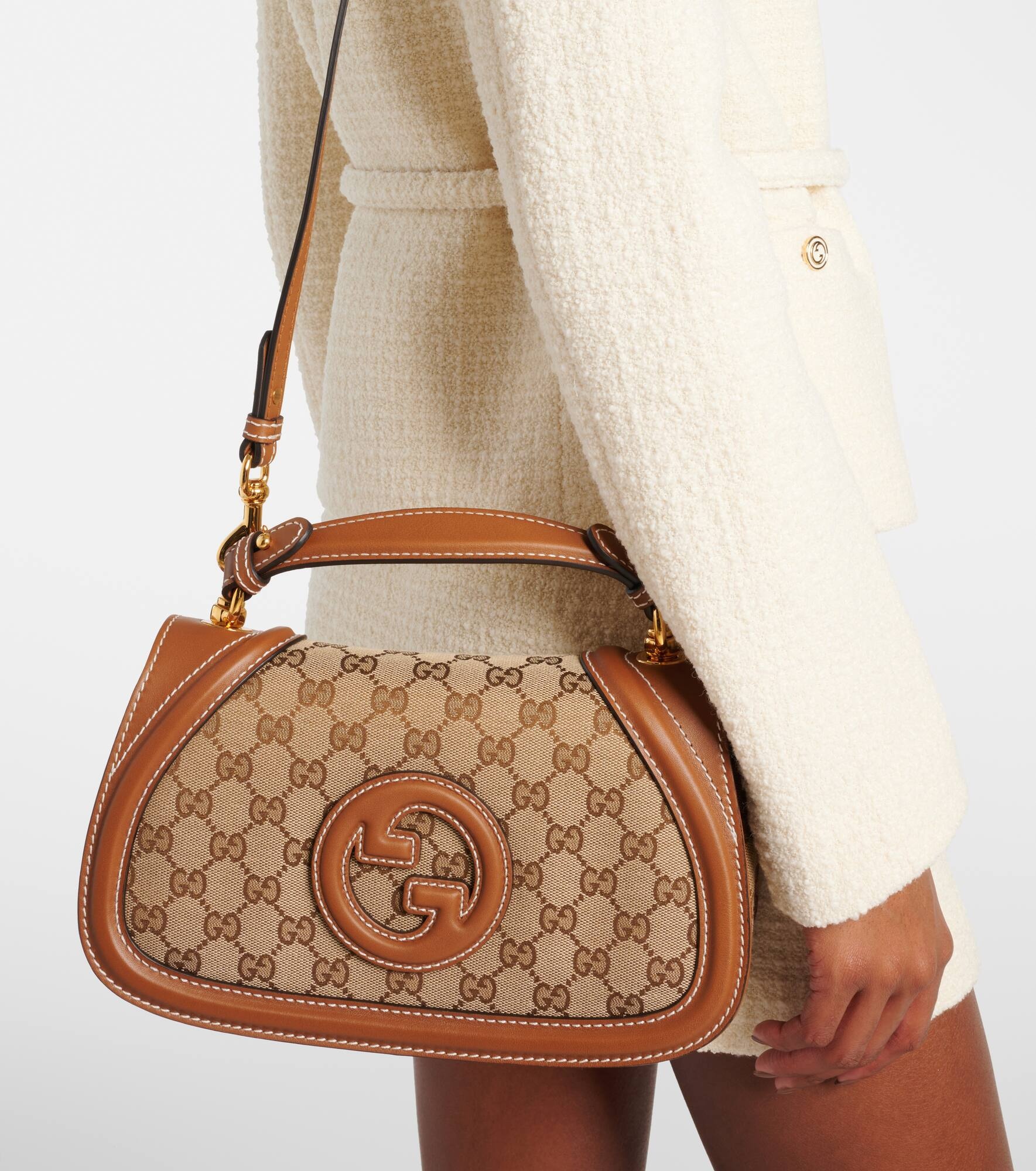 Blondie GG canvas Small tote bag - 7