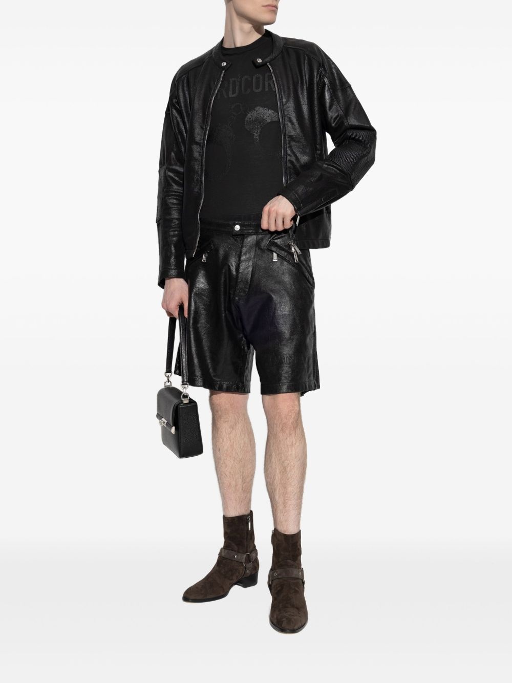 Waxed shorts - 2