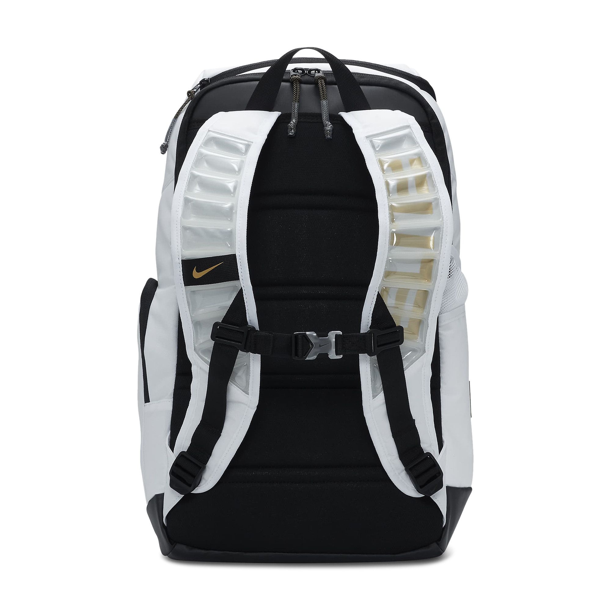 Nike Hoops Elite Backpack 'White/Black/Metallic Gold' - 2