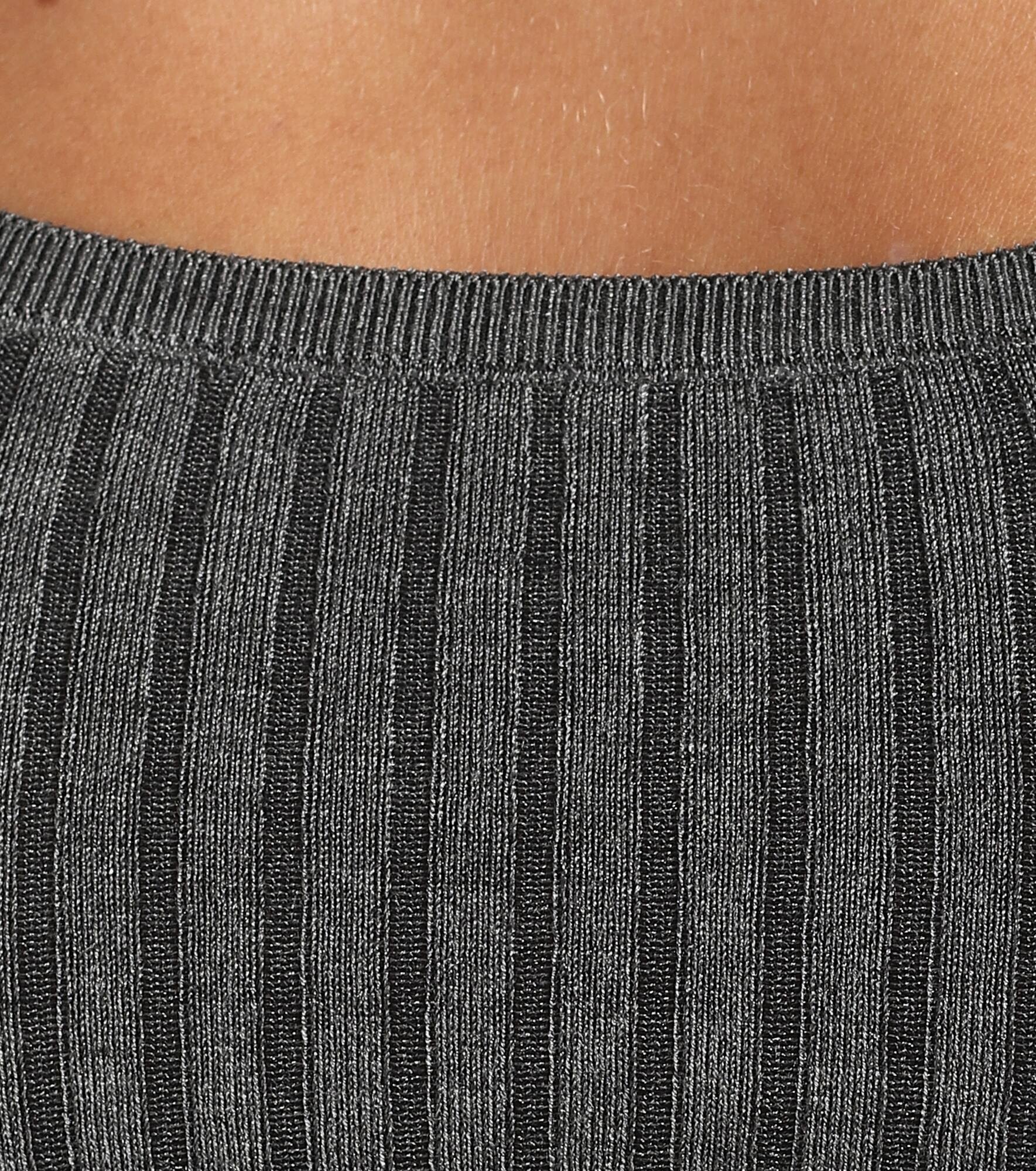 Ribbed-knit stretch silk-blend bra - 4