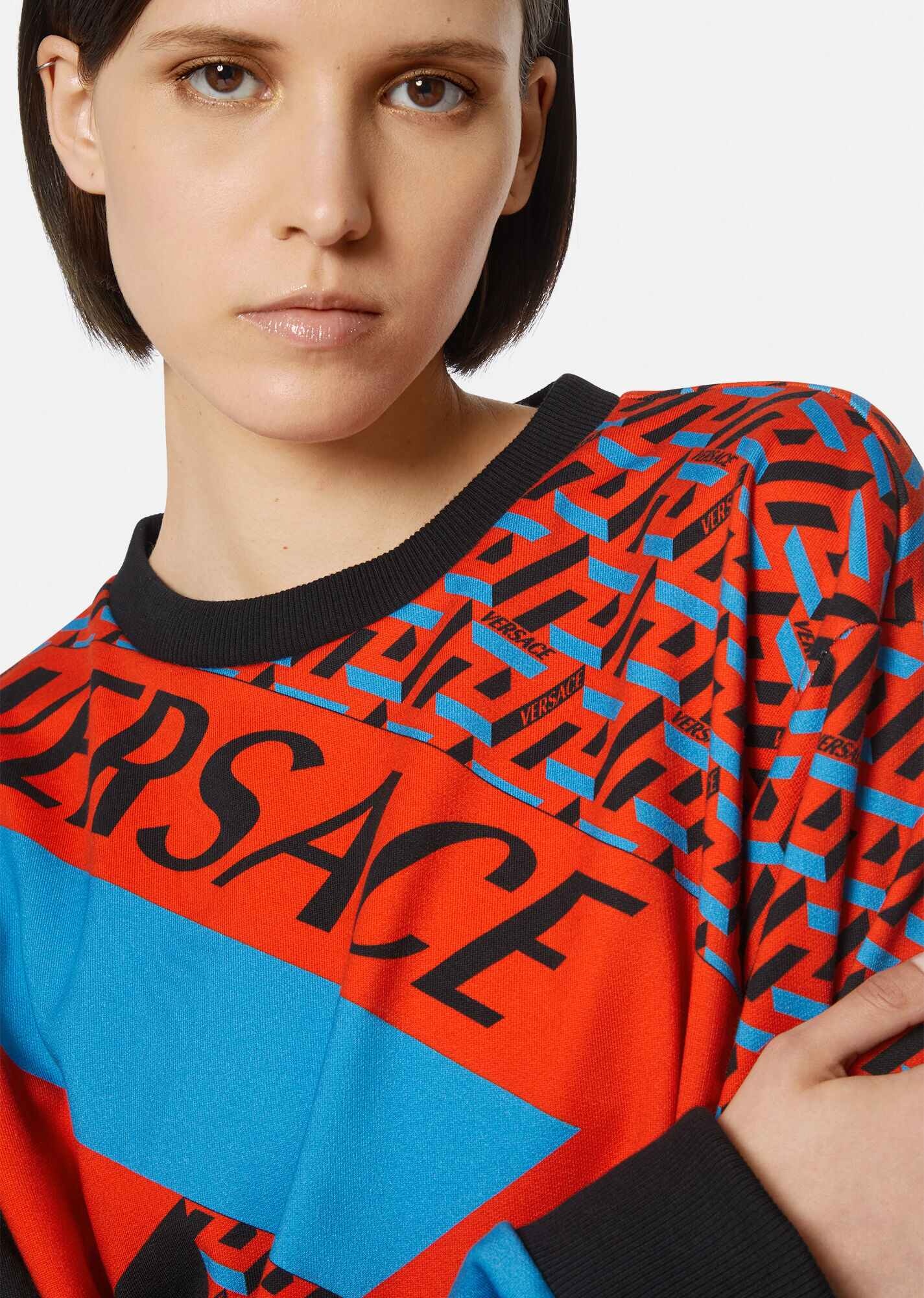 La Greca Print Sweatshirt - 5