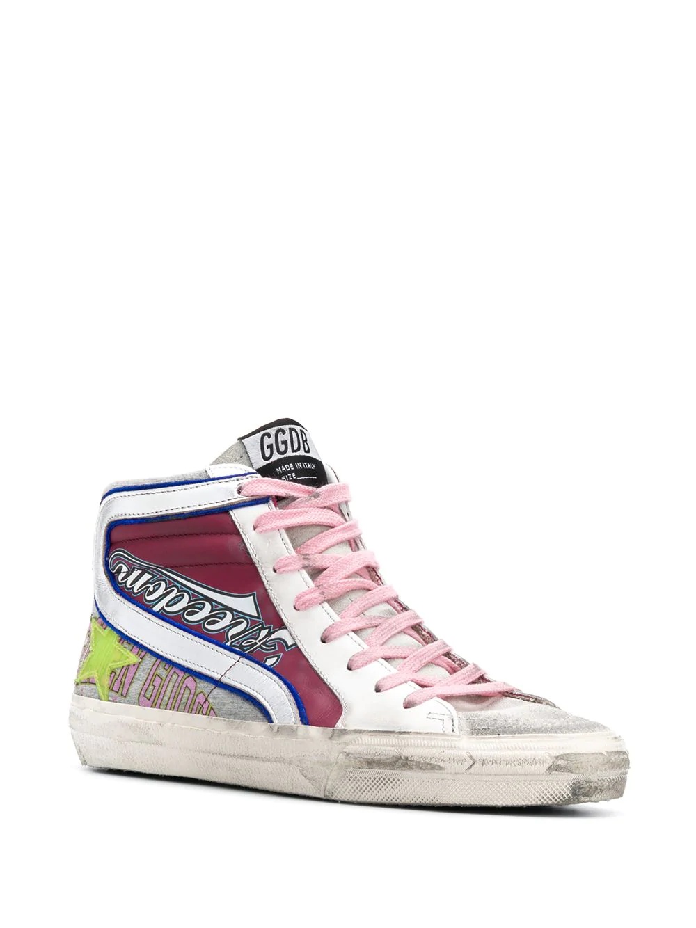 Slide high-top sneakers - 2