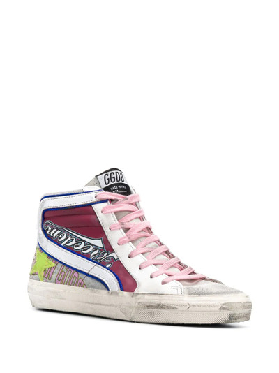 Golden Goose Slide high-top sneakers outlook