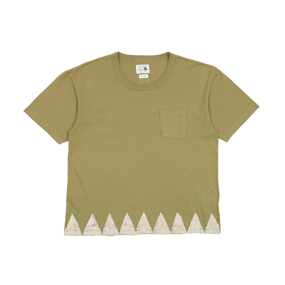 JUMBO TEE S/S (N.P.) KHAKI - 1