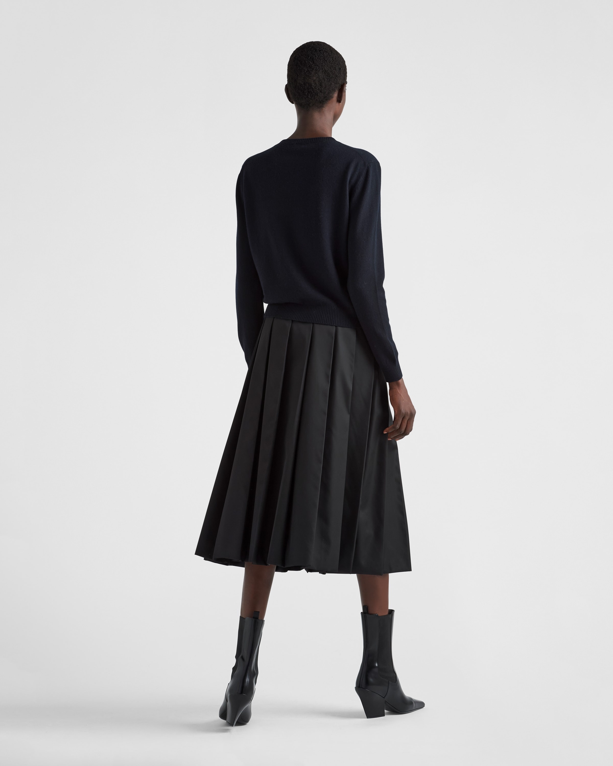 Cashmere and silk sweater - 5