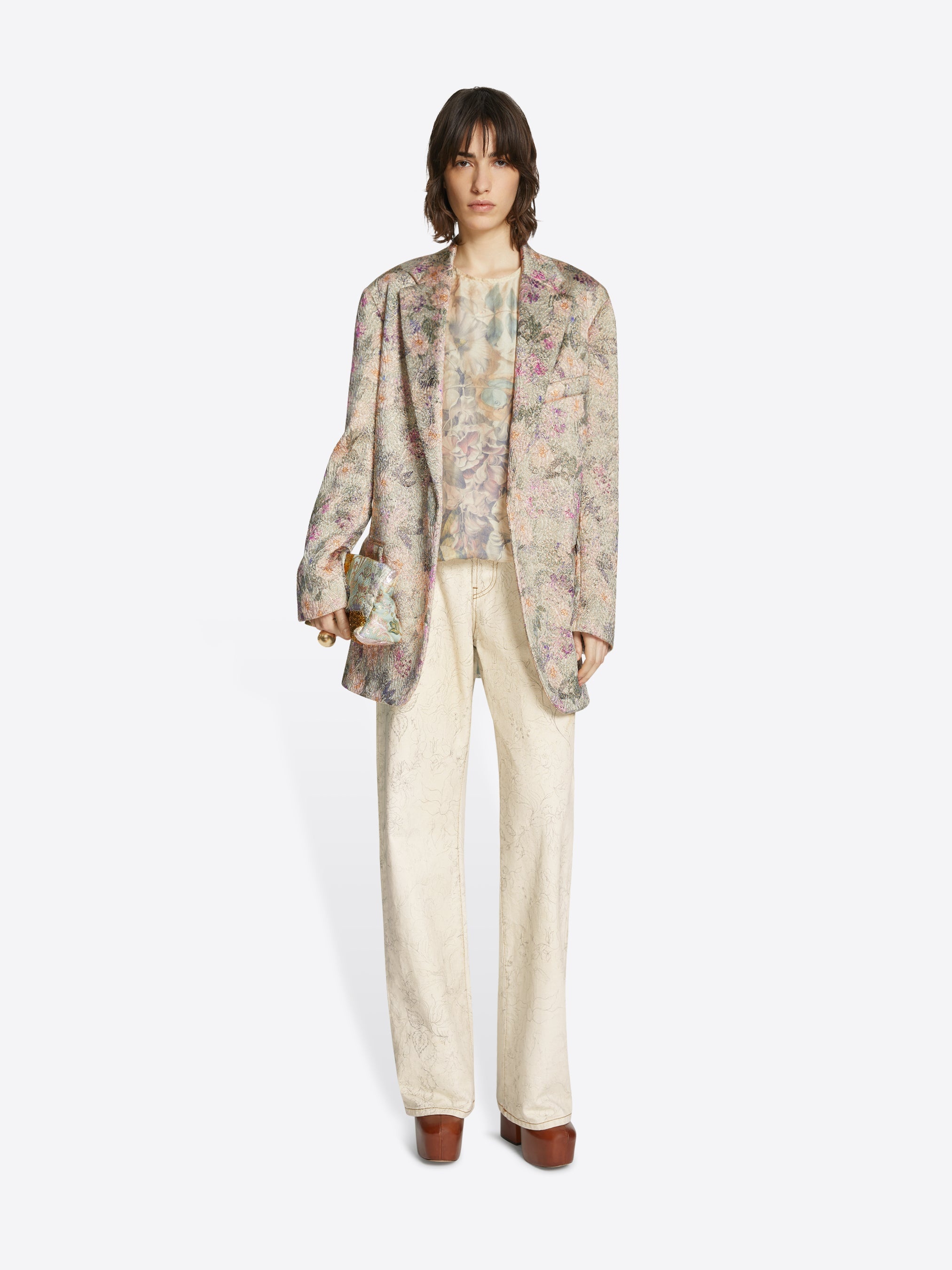 JACQUARD BLAZER - 2