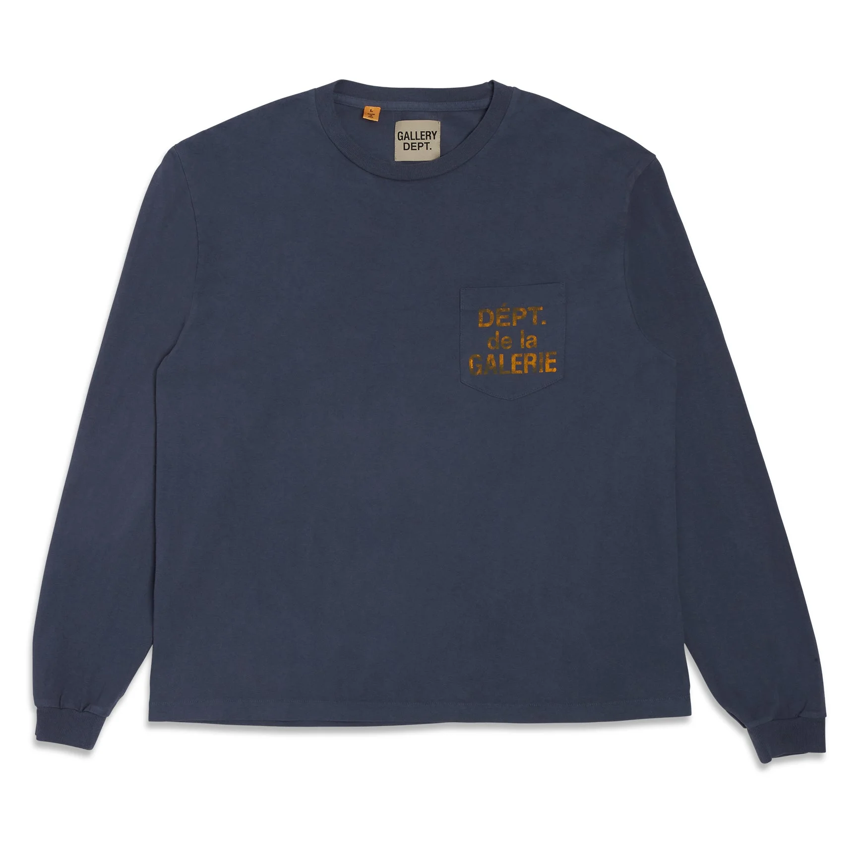 FRENCH L/S POCKET TEE - 1