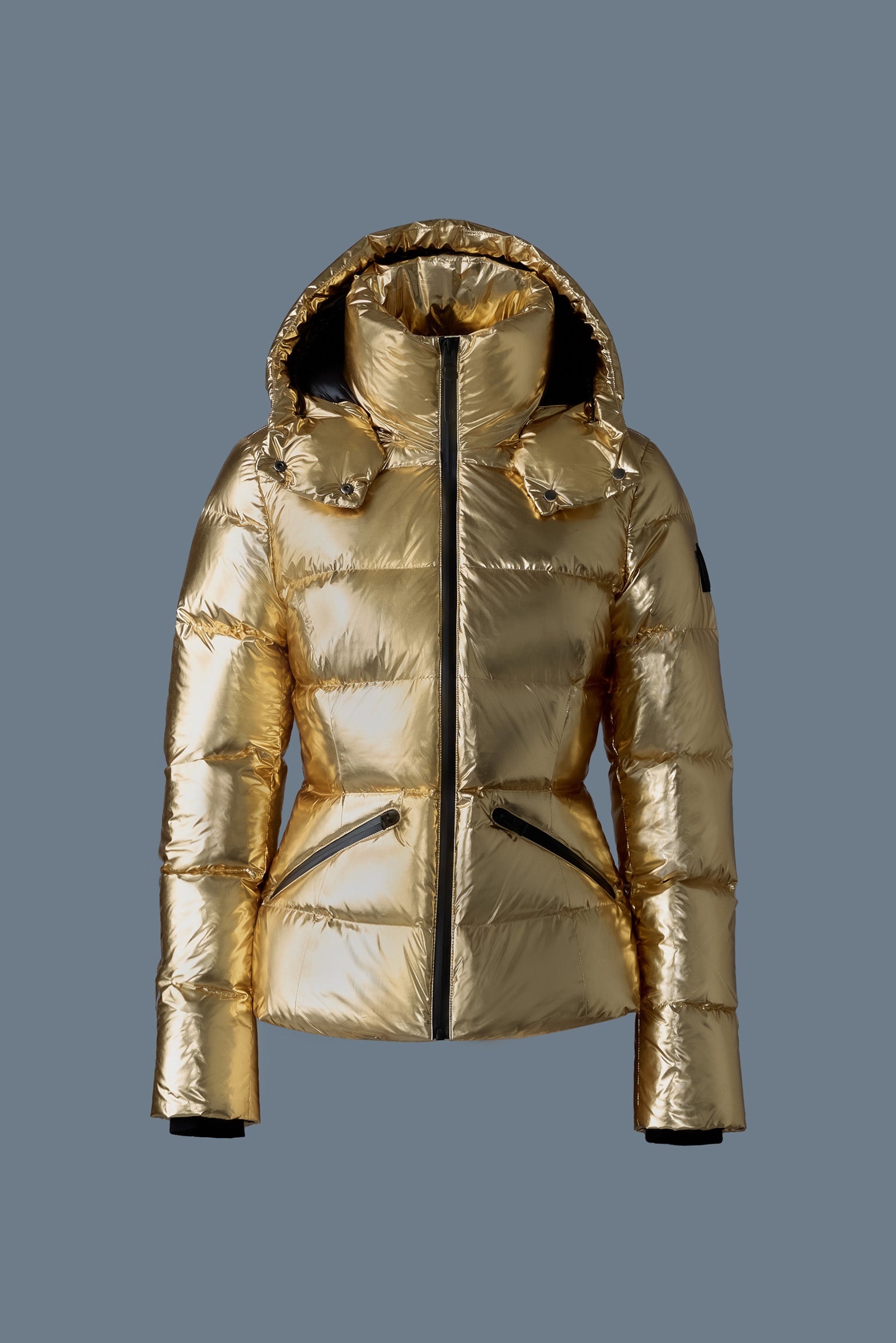 MADALYN-M Metallic laminate down jacket - 1