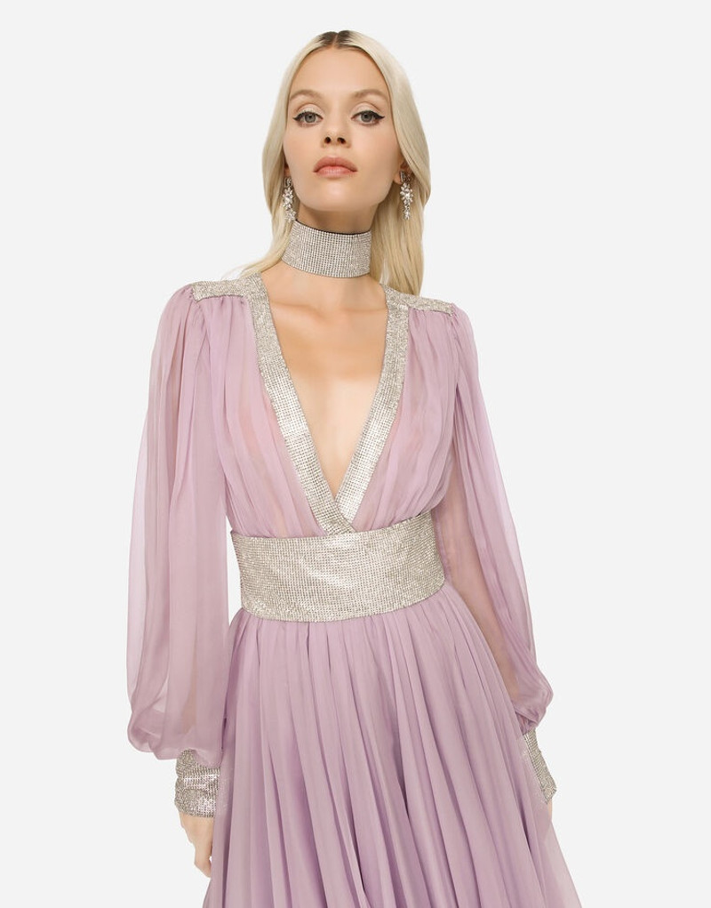 Short chiffon dress 4