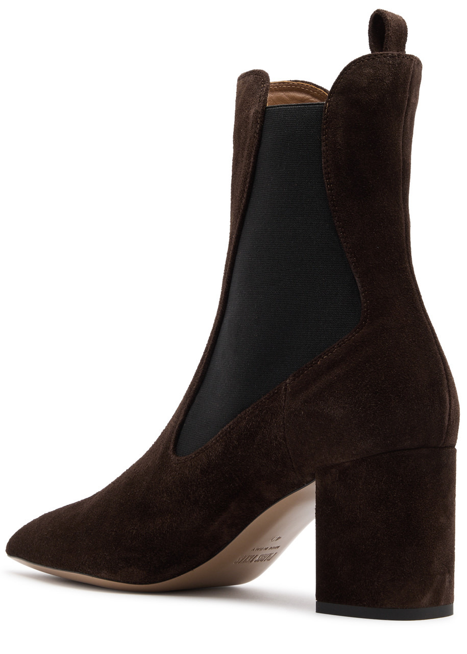 Paris Texas Anja 70 Suede Ankle Boots - 2