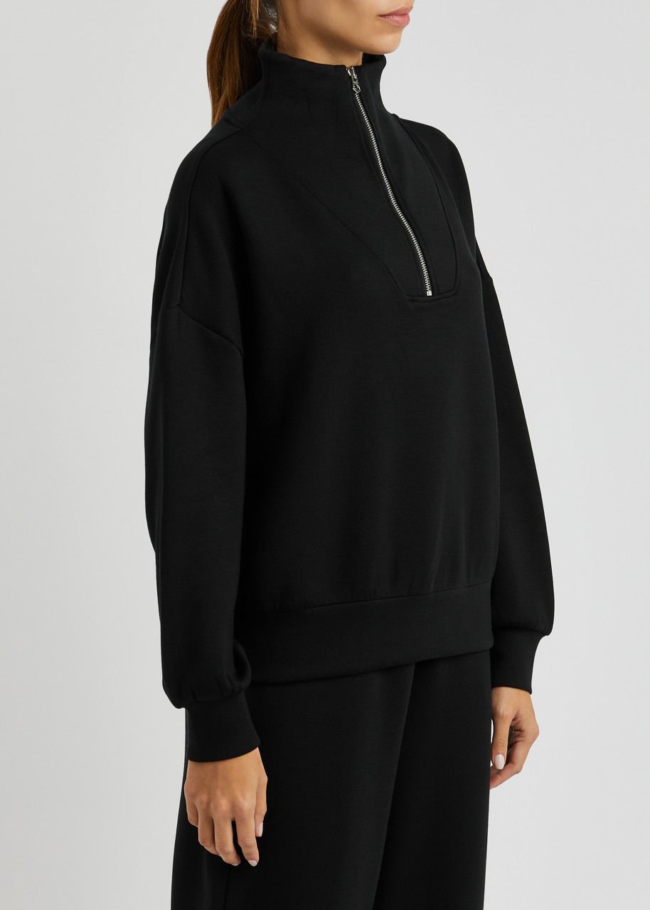 Hawley half-zip stretch-jersey sweatshirt - 2