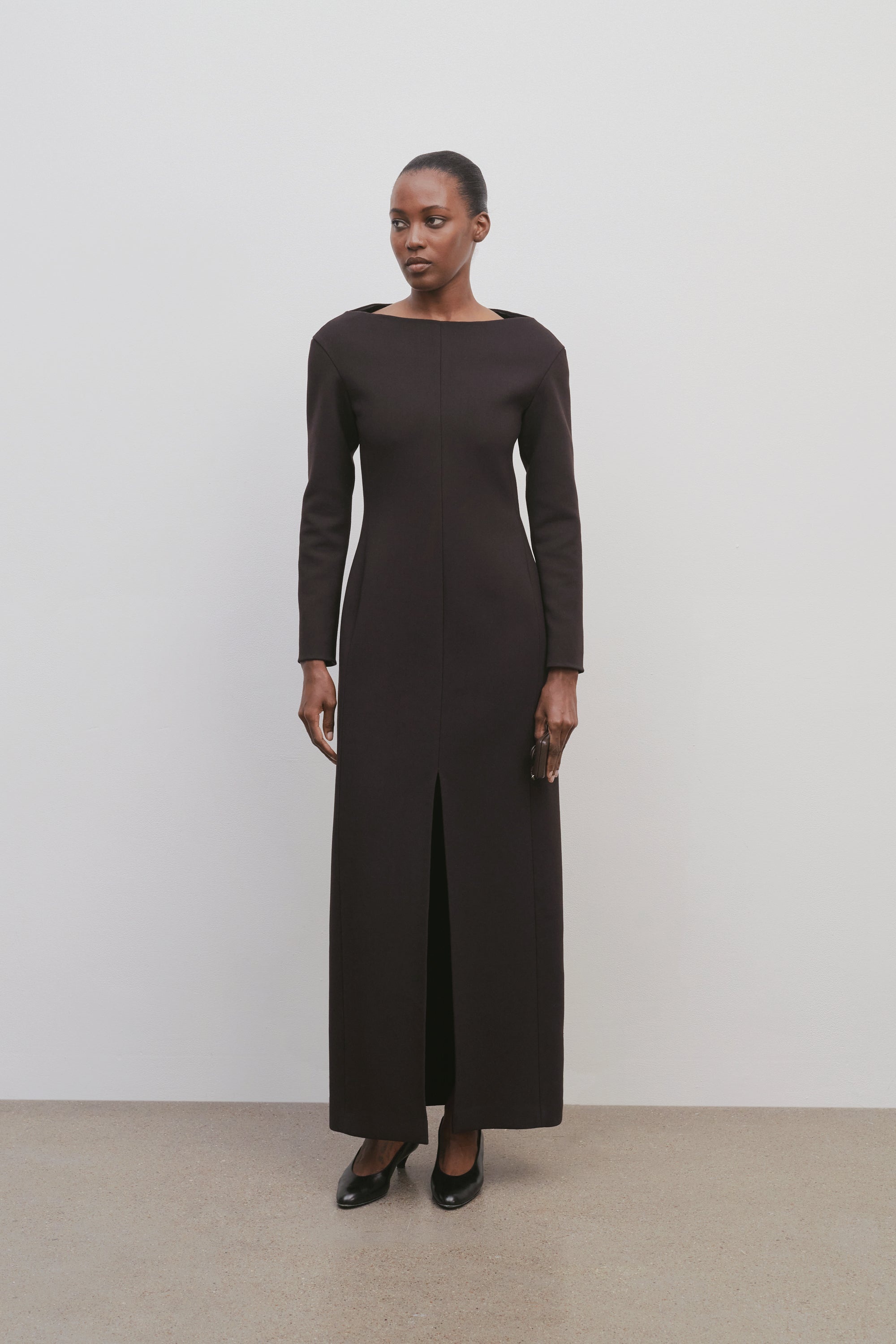 Reysha Dress in Virgin Wool - 3