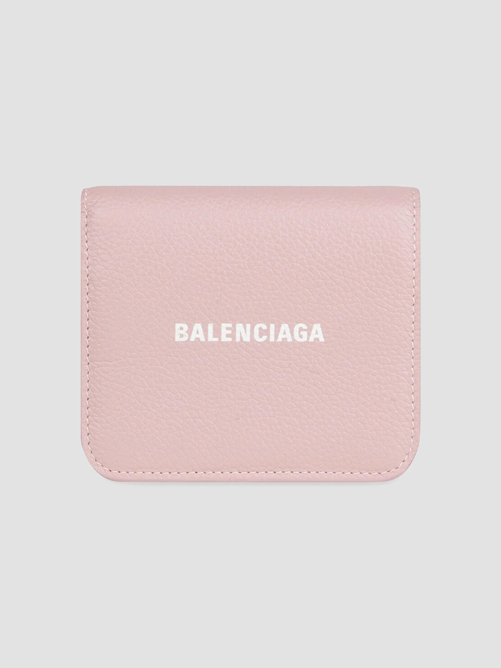 Women's Cash Flap Coin And Card Holder - Pink White - 1