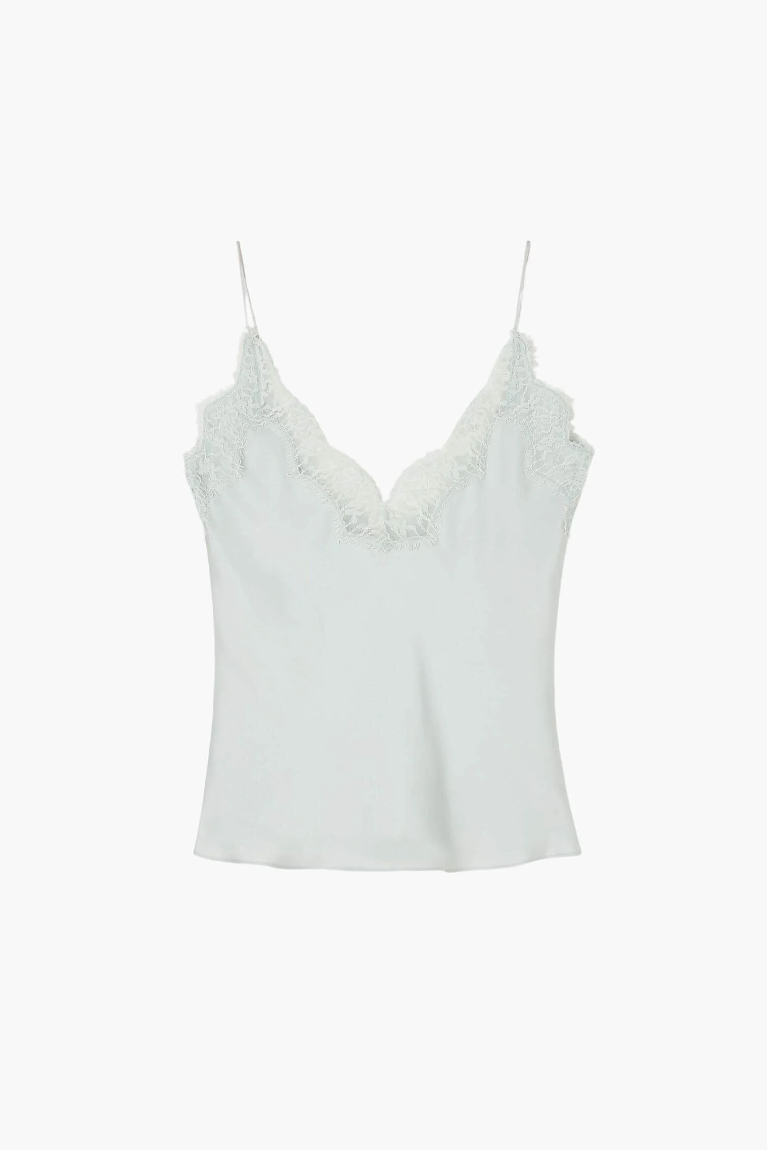 LACE SILK CAMISOLE - 1