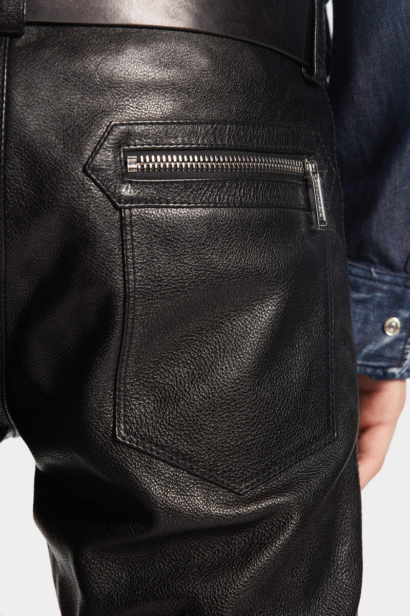 RIDER LEATHER PANTS - 7