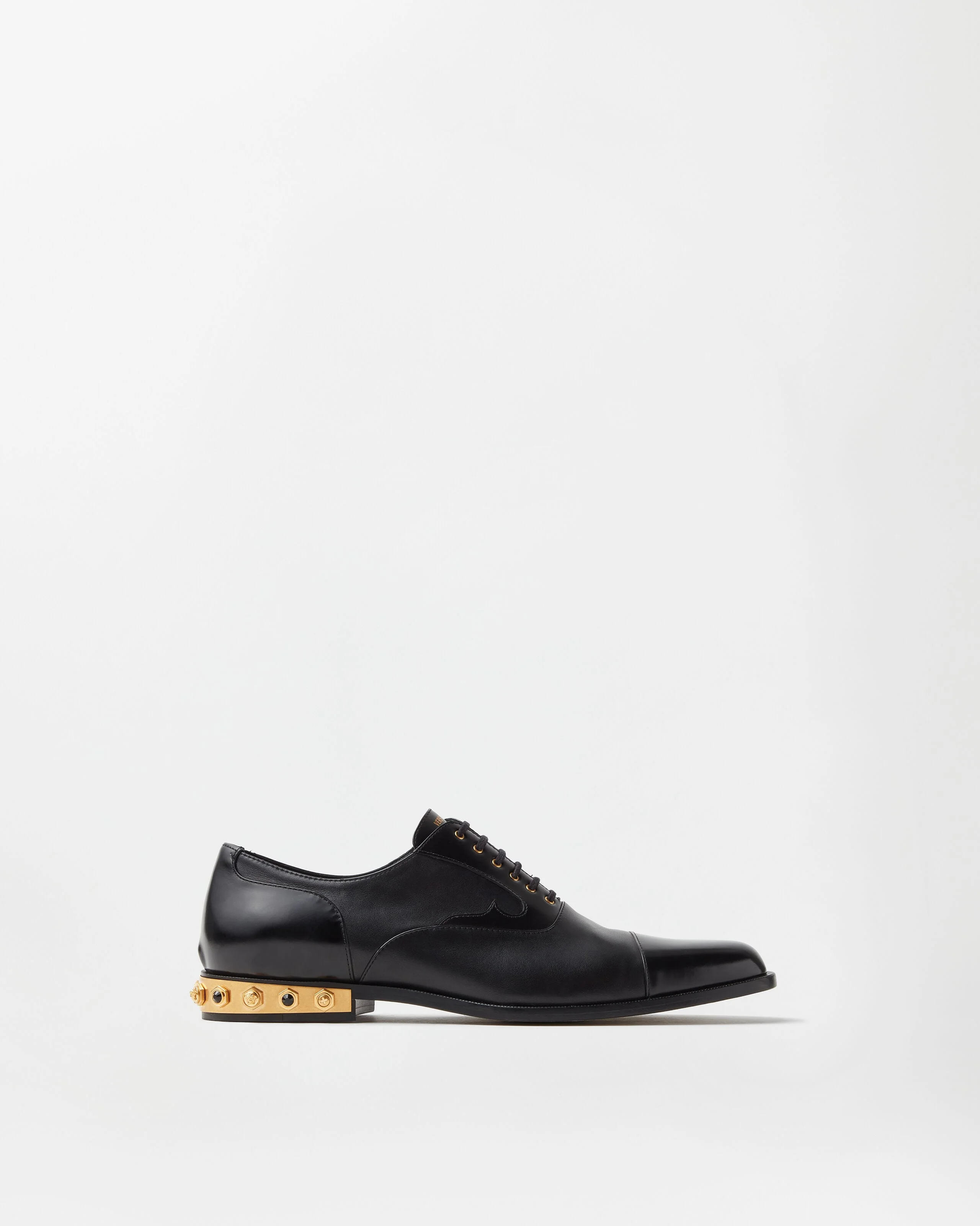Julio Embellished Leather Derby Shoes - 1