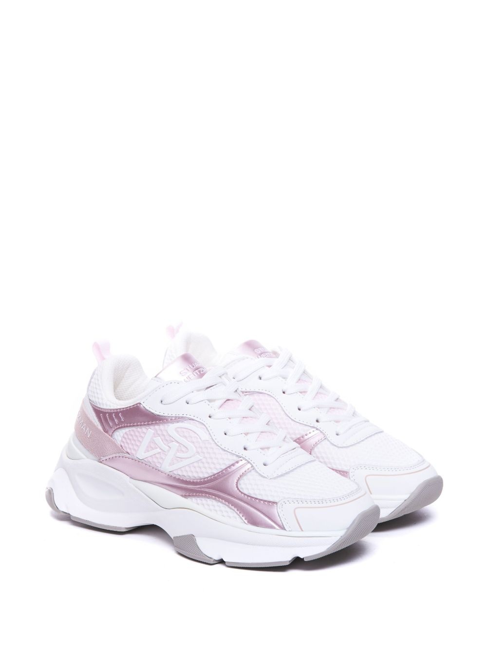 panelled sneakers - 2