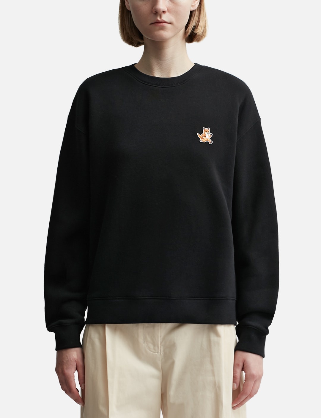 SPEEDY FOX PATCH COMFORT SWEATSHIRT - 1