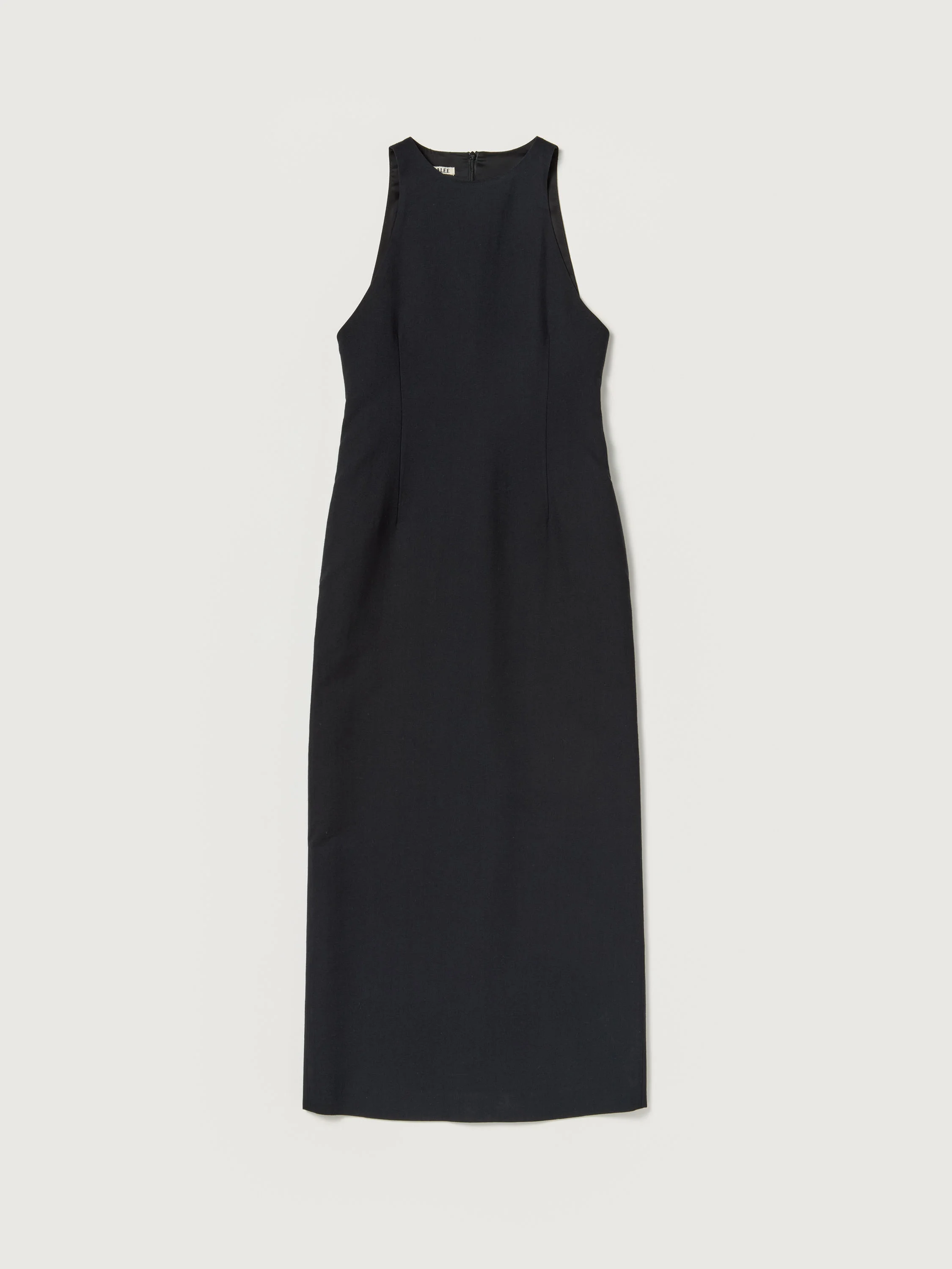 TENSE WOOL DOUBLE CLOTH SLEEVELESS DRESS - 1