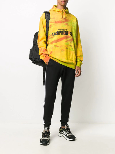 adidas Adiprene tie-dye print hoodie outlook