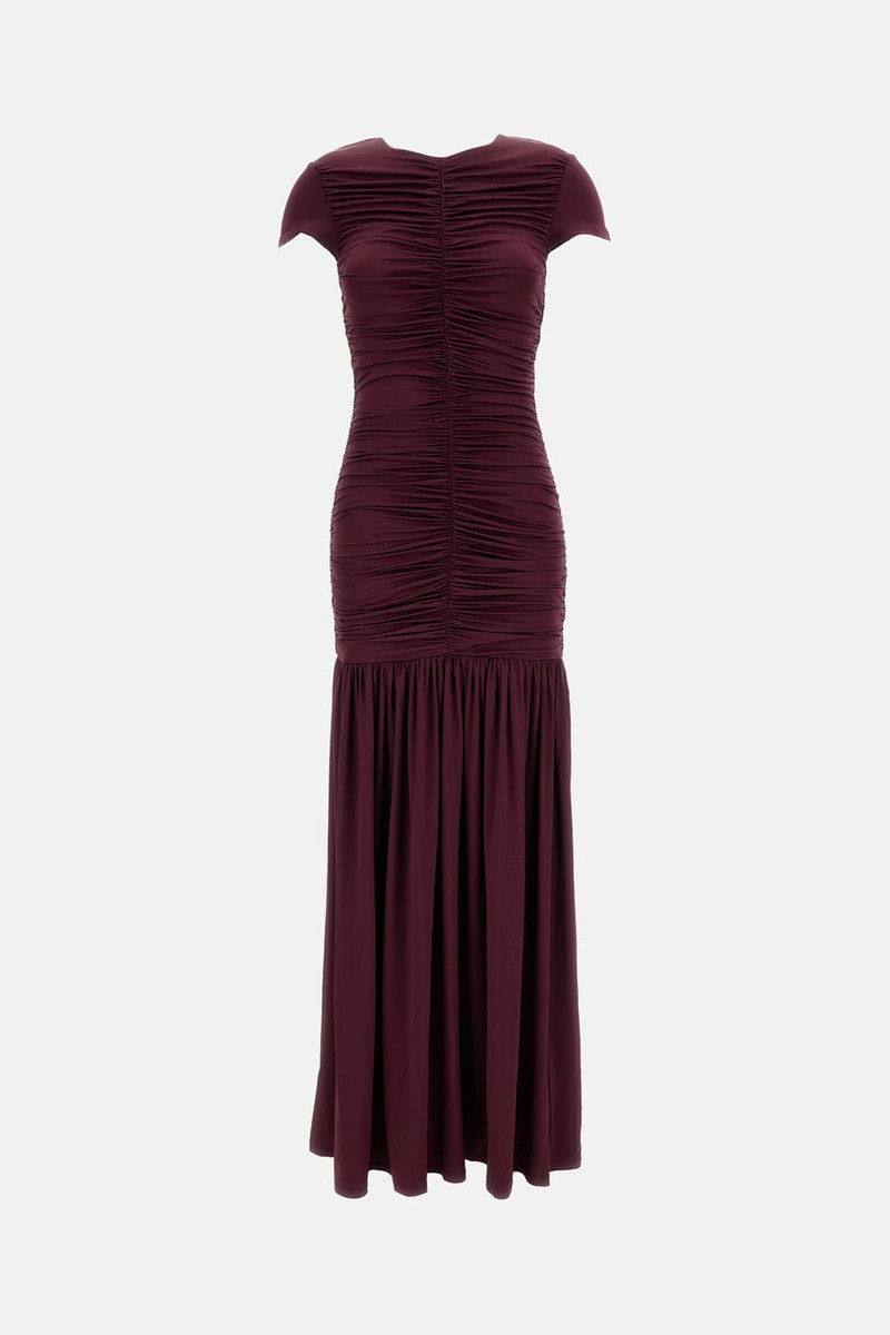 Ruched Long Dress 1