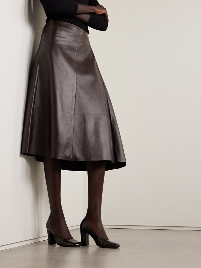 The Row Penelope Leather Pumps outlook