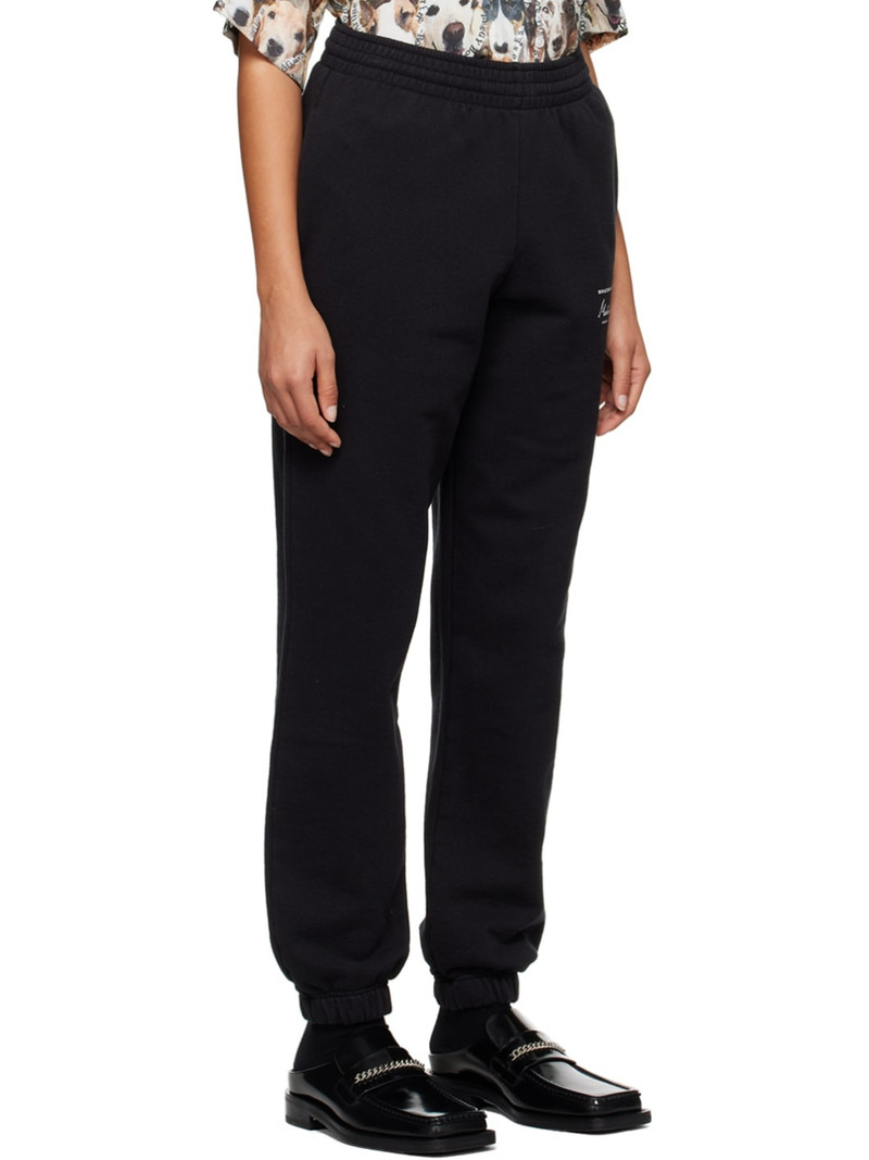 Black Printed Lounge Pants 2