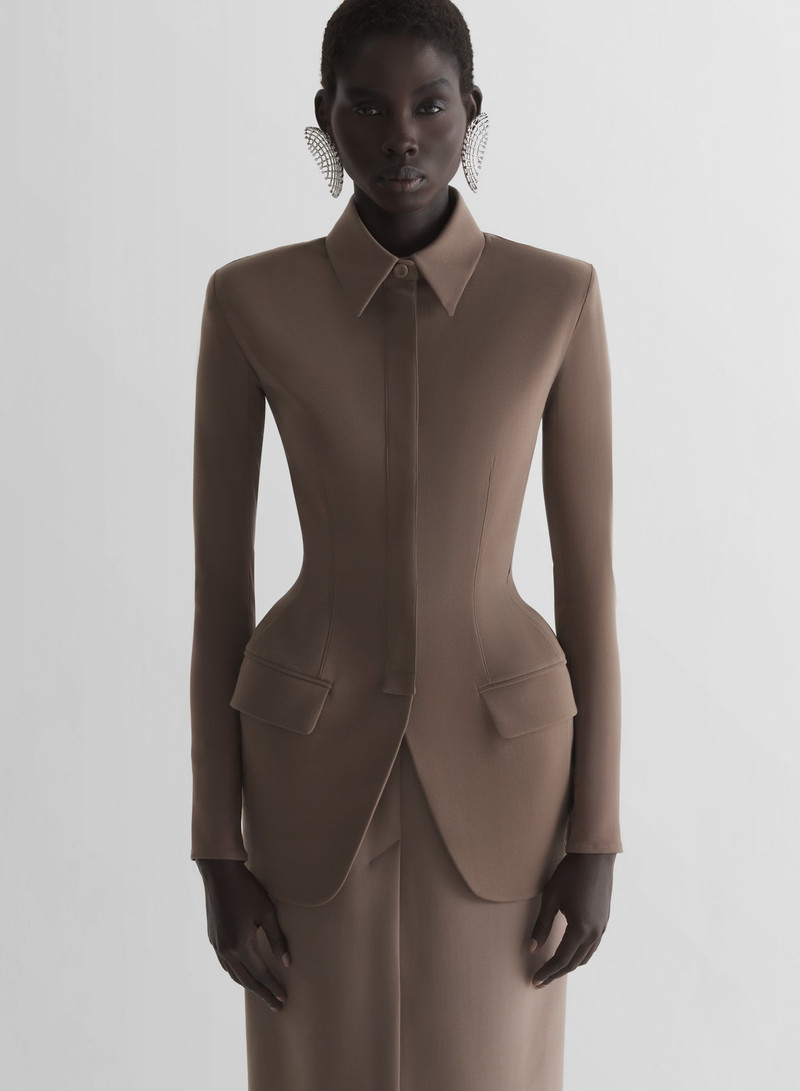 Hourglass shirt jacket 1