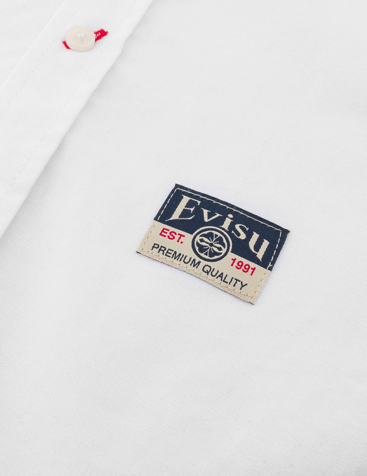 Seagull Embroidery Relax Fit Long Sleeve Oxford Shirt - 9