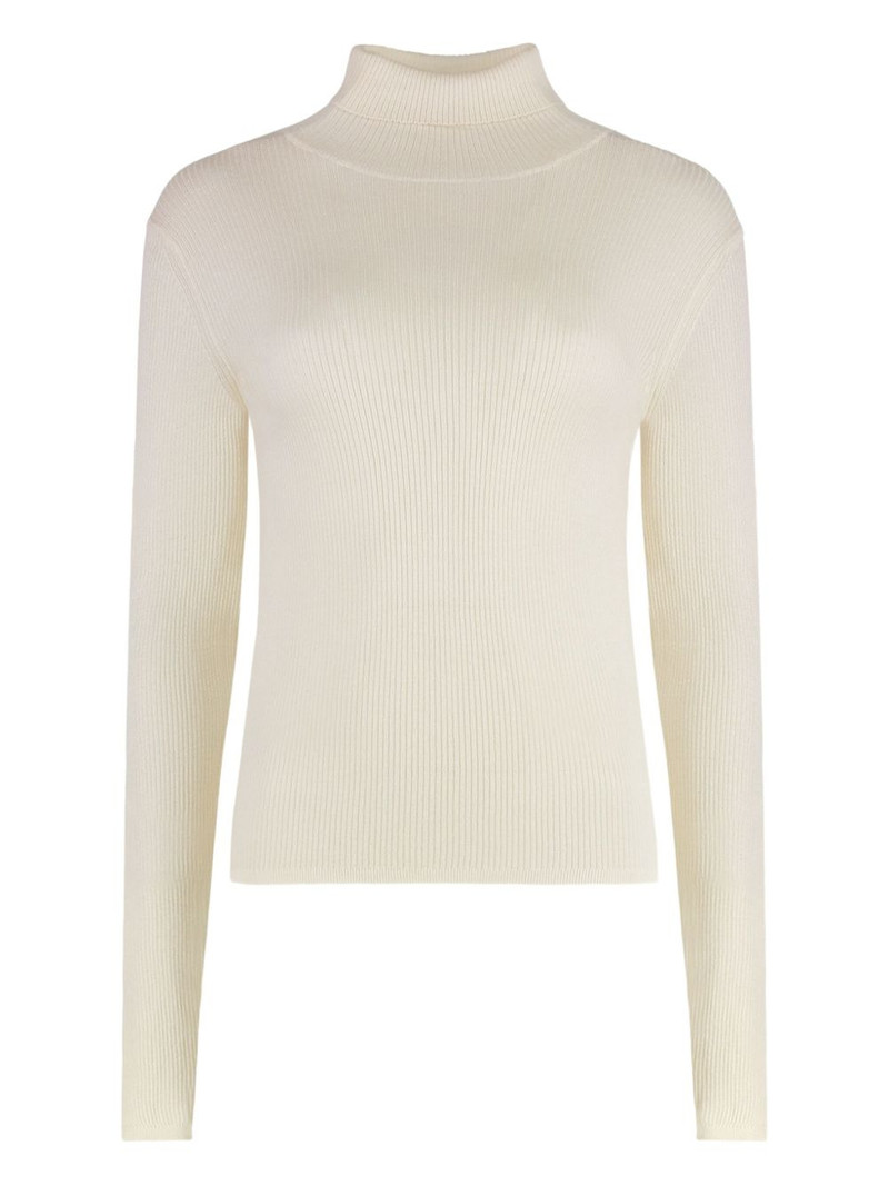 ribbed turtleneck sweater 1