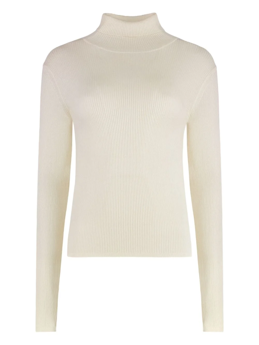 ribbed turtleneck sweater - 1