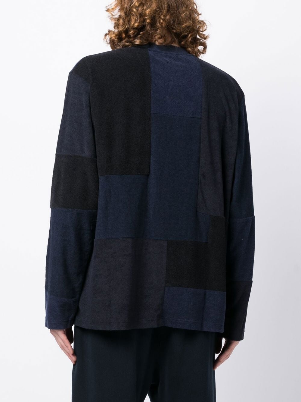 slouchy paneled jumper - 4