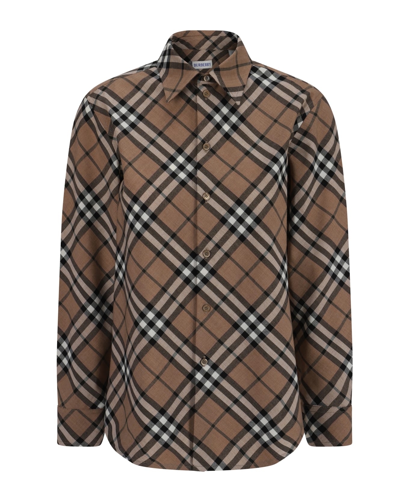 Embroidered Polyester Blend Shirt - 1